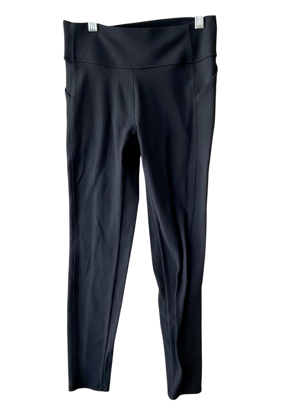 all in motion Black Ribbed Kids Leggings